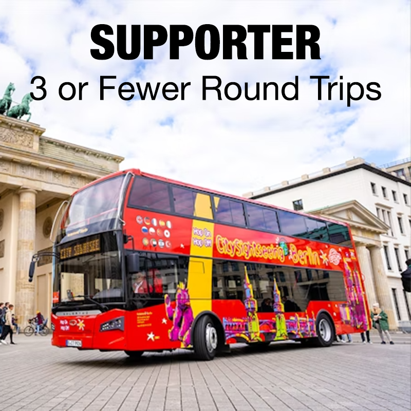 SUPPORTER - 3 or Fewer Round Trips